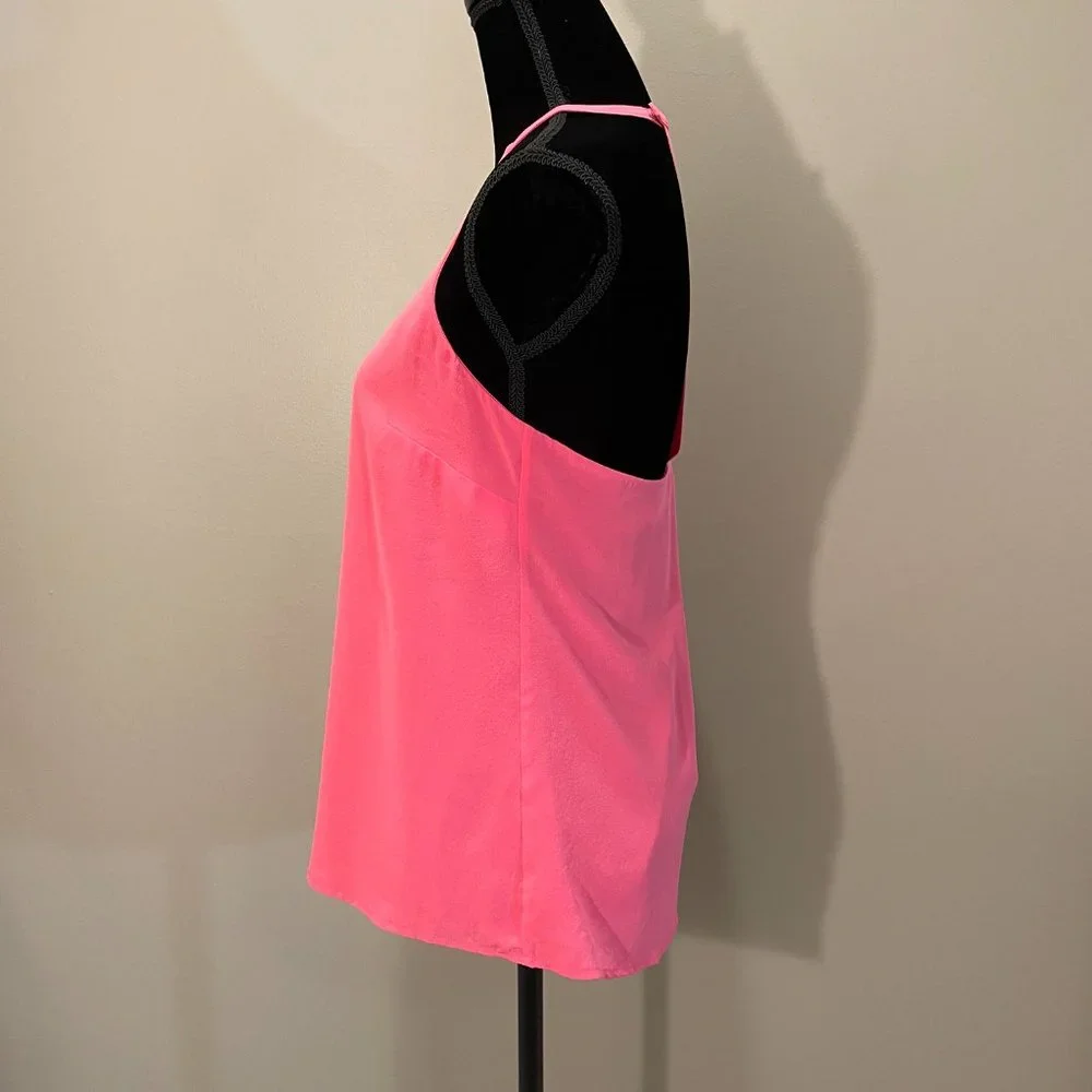Annie Griffin Womens 100% Silk Poly Lined Razor Back Tank sz M No Labels NWOT - Picture 3 of 6